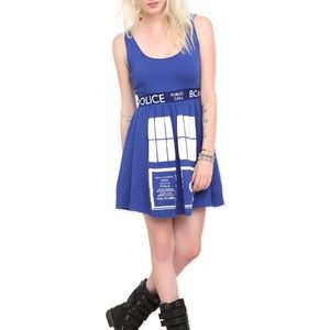 Dr. Who Tardis Hot Topic Dress, Size M